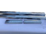 Nissan Qashqai 2007-2010 гг. Накладки на пороги Nataniko (4 шт., нержавейка) фото 4