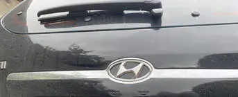 Hyundai Tucson JM 2004- гг. Эмблема (самоклеящаяся, 125 мм (65 мм)) фото 2