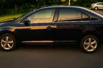 Skoda Rapid 2012-2019 гг. Окантовка окон Нержавеющая сталь (4 шт.) фото 1