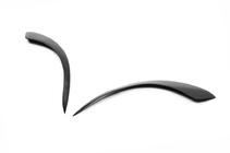 Реснички на Фары (2 шт., Черный ABS) (2003-2008) фото 8