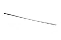 Хромированная накладка над номером (1-дверный, нержавейка) фото 4