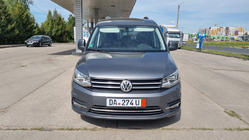Volkswagen Caddy 2015-2020 гг. Накладки на бампер из нержавеющей стали (3 шт) фото 6