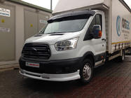 Ford Transit 2014- гг. Накладка на передний бампер Ince (2014-2019, грунт под покраску) фото 3