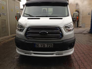 Ford Transit 2014- гг. Накладка на передний бампер Ince (2014-2019, грунт под покраску) фото 1