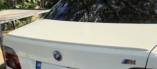 BMW 5 серия E39 1996-2003 гг. Эмблема M 80мм x 30мм (Нержавеющая сталь) фото 3