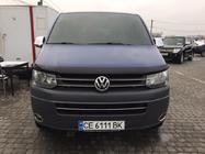 Volkswagen T5 2010-2015 гг. Накладка на решетку бампера (нержавейка) Carmos - Турецкая Нержавеющая Сталь фото 7