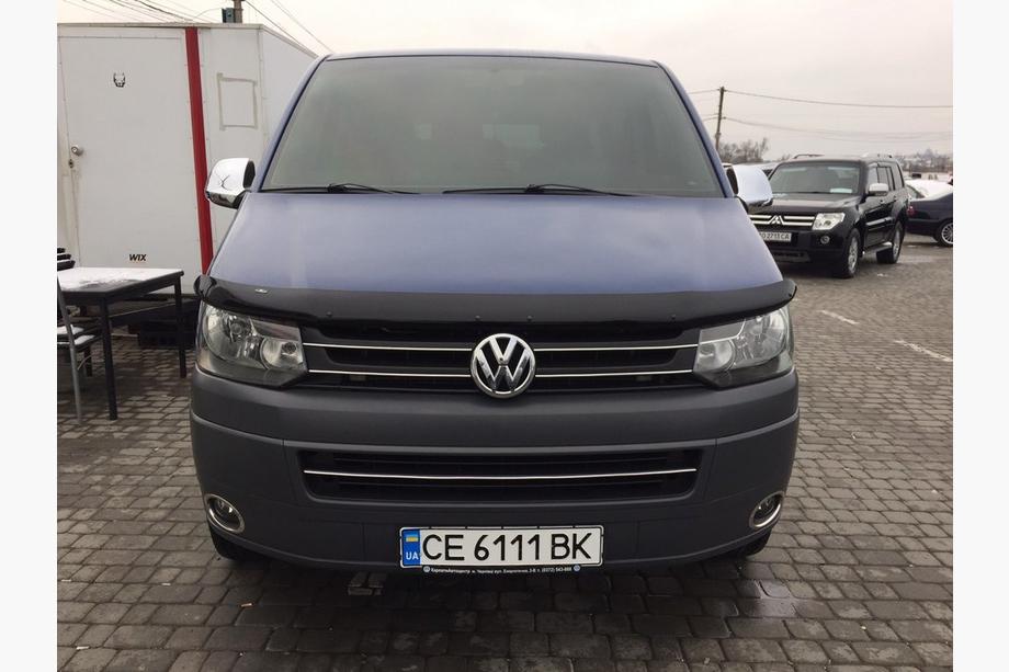 Volkswagen T5 2010-2015 гг. Накладка на решетку бампера (нержавейка) OmsaLine - Итальянская Нержавейка Фото 7