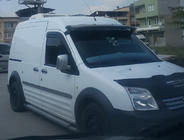 Козырек на лобовое стекло (черный глянец, 5мм) фото 5