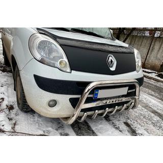 Защита переднего бампера WT003/004 (нержавейка) фото 3