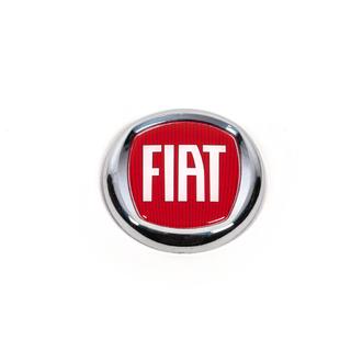 Fiat Эмблема (красная V1, самоклеющаяся)