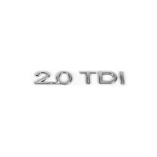 Надпись 2.0 TDI (как оригинал) фото 1