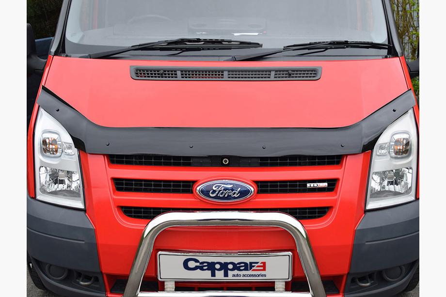 Ford Transit 2000–2014 гг. Дефлектор капота 2006-2014 EuroCap Фото 3