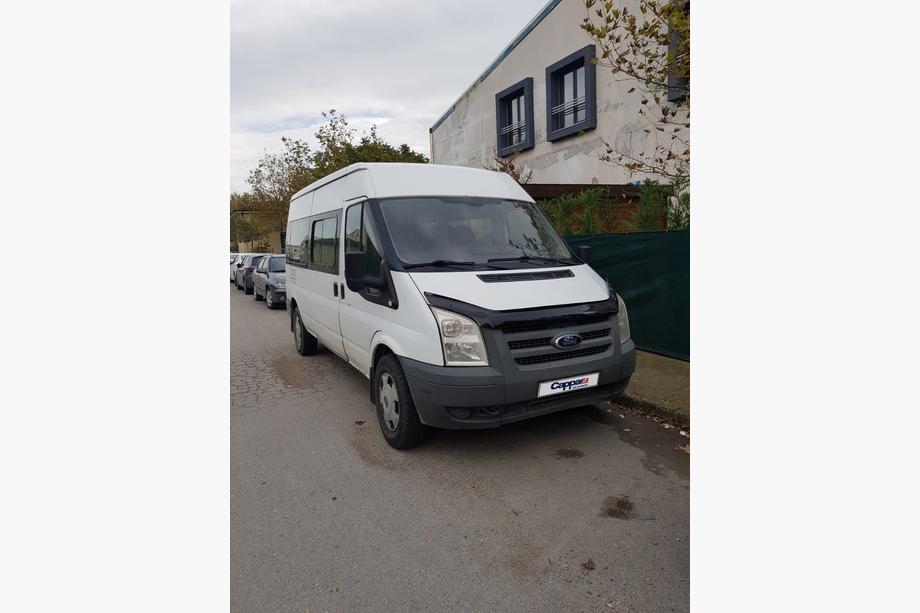 Ford Transit 2000–2014 гг. Дефлектор капота 2006-2014 EuroCap Фото 5