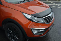 Kia Sportage 2010-2015 гг. Дефлектор капота (EuroCap) фото 7