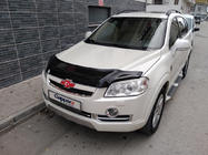 Chevrolet Captiva 2006-2019 гг. Дефлектор капота 2006-2011 EU (EuroCap) фото 5