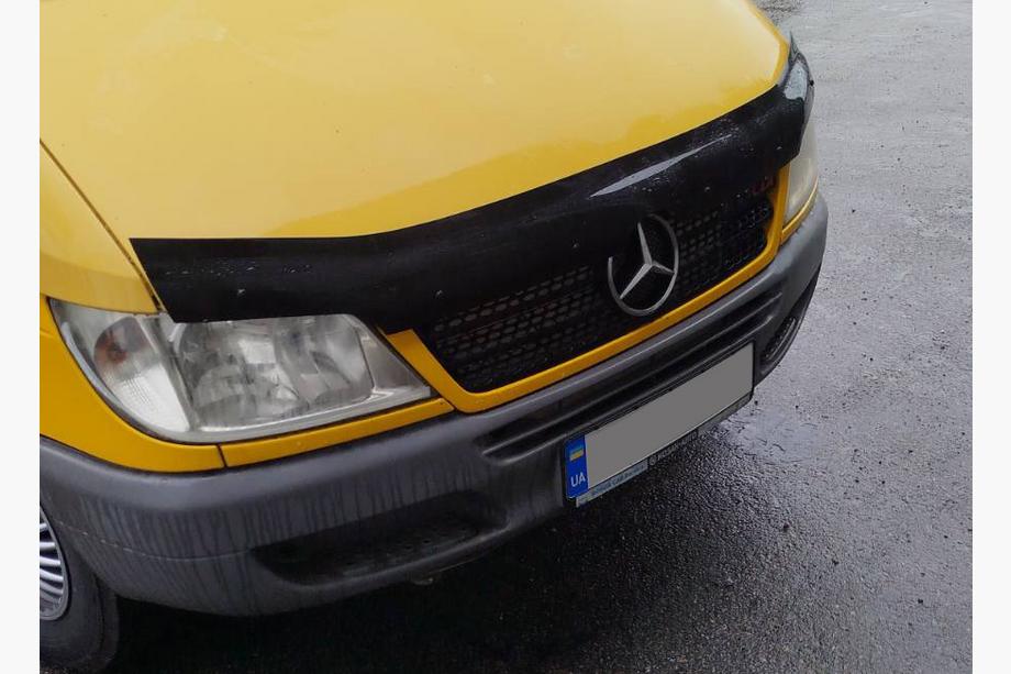 Mercedes Sprinter W901/902/903/904/905 1995–2006 гг. Дефлектор капота 2000-2006 (EuroCap) Фото 8