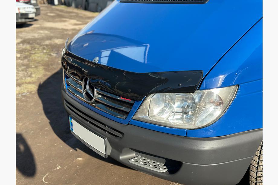 Mercedes Sprinter W901/902/903/904/905 1995–2006 гг. Дефлектор капота 2000-2006 (EuroCap) Фото 4