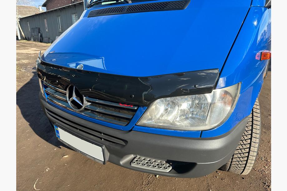 Mercedes Sprinter W901/902/903/904/905 1995–2006 гг. Дефлектор капота 2000-2006 (EuroCap) Фото 2