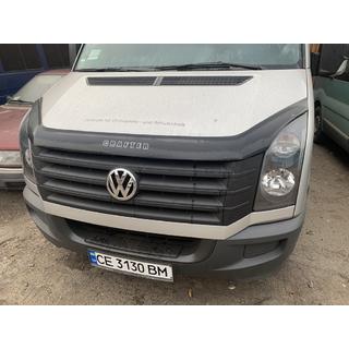 Дефлектор капота 2006↗, 2011↗ (VIP) Volkswagen Crafter 2006-2016 гг. фото 2
