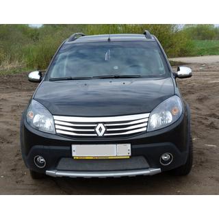 Хром Накладки на Зеркала ВЕРХНИЕ Вариант 2 (2шт) Renault Duster 2008-2017 гг. фото 3