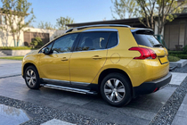 Peugeot 3008 2008-2016 гг. Боковые Подножки Rainbow (2 шт., Алюминий) фото 1