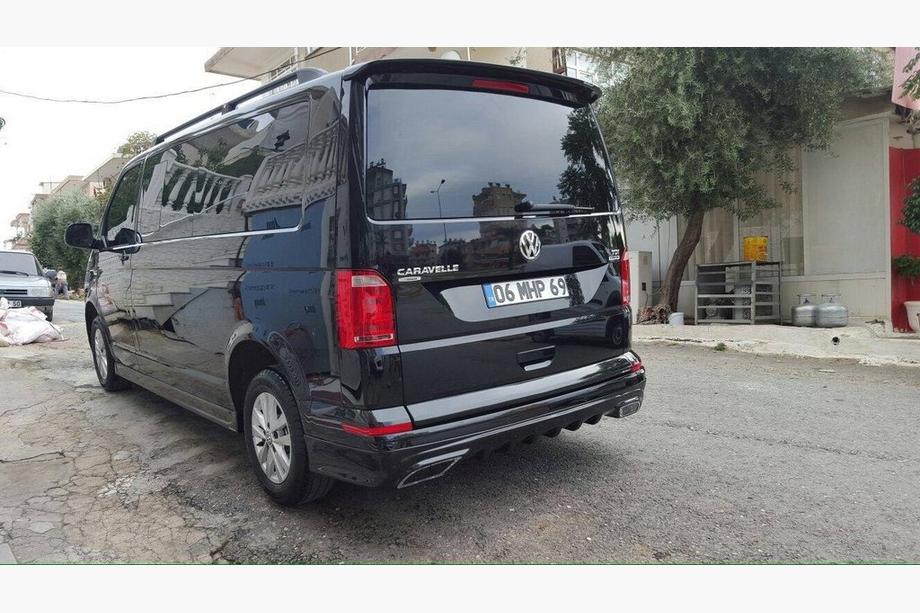 Volkswagen T6 2015-2024 гг. Накладка на задний бампер AMG-style (грунт под покраску) Фото 5