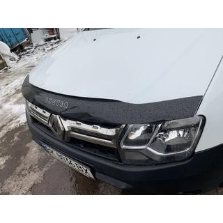 Дефлектор капота VIP Renault Duster 2008–2017 гг. фото 3