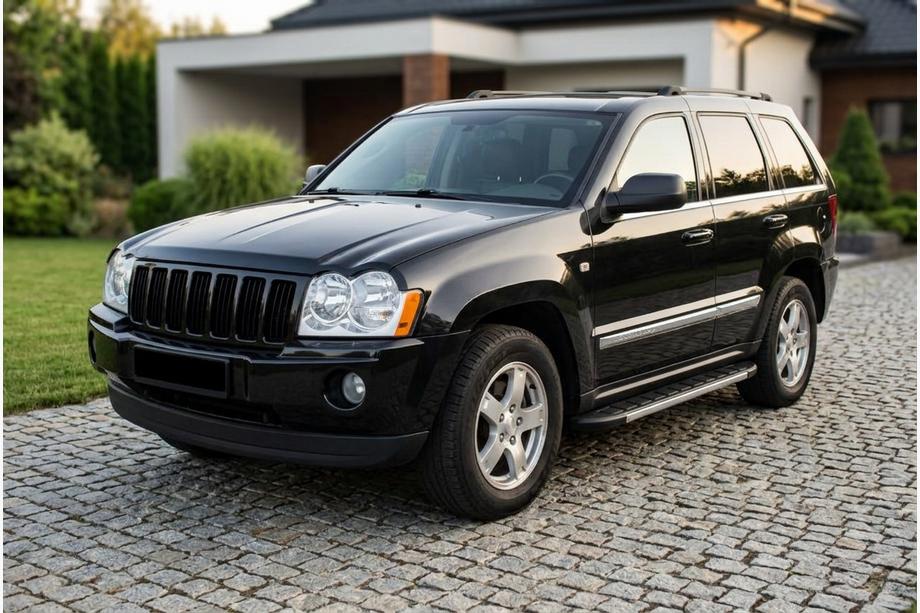 Jeep Grand Cherokee WK 2004-2010 гг. Боковые Подножки Duru (2 шт., Алюминий) Фото 1
