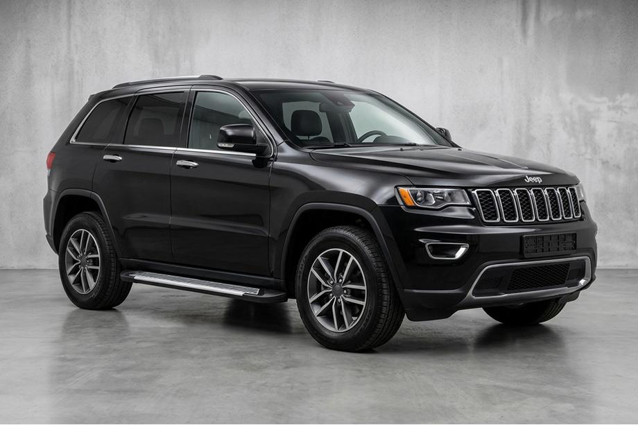 Jeep Grand Cherokee WK2 2010-2021 гг. Боковые Подножки Line (2 шт., Алюминий) Фото 1