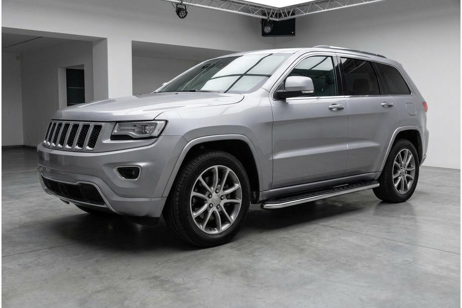 Jeep Grand Cherokee WK2 2010-2021 гг. Боковые Подножки Maydos V1 (2 шт., Алюминий и Нержавейка) Фото 1
