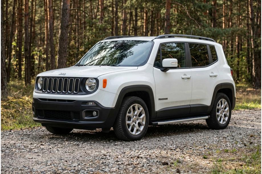 Jeep Renegade 2014- гг. Боковые Подножки Fullmond (2 шт., Алюминий) Image