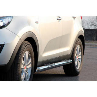 Боковые трубы (2 шт., нержавейка) фото 4