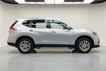Nissan X-trail T32/Rogue 2014-2021 гг. Боковые Подножки Rainbow (2 шт., Алюминий) фото 1