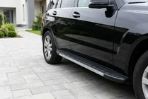 Mercedes GLK class X204 2008-2015 гг. Боковые Подножки Duru (2 шт., Алюминий) фото 1