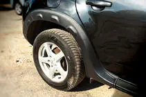 Dacia Duster 2008-2018 гг. Расширители арок с выступами (8 шт, пластиковые) DDU - Украина фото 1