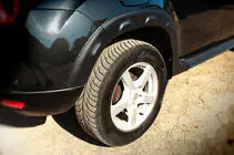 Dacia Duster 2008-2018 гг. Расширители арок с выступами (8 шт, пластиковые) DDU - Украина фото 9