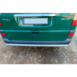 Задняя дуга AK002 (нерж. сталь) Mercedes Viano 2004-2014 гг. фото 2