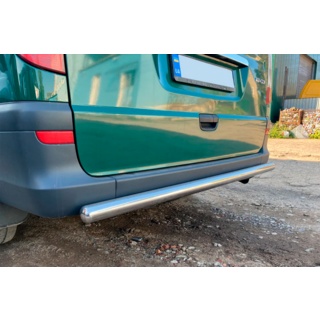 Задняя дуга AK002 (нерж. сталь) Mercedes Viano 2004-2014 гг. фото 4