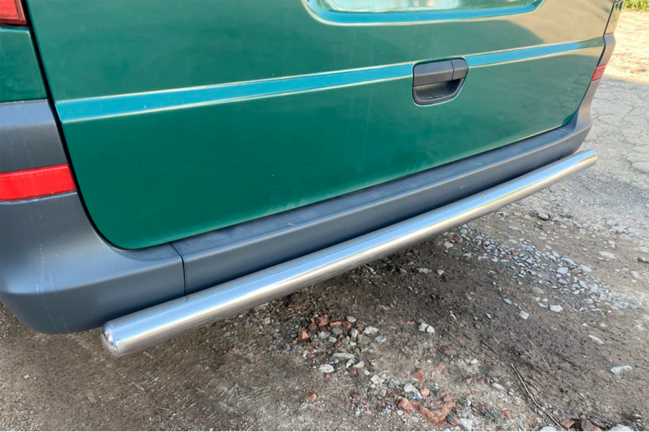 Mercedes Viano 2004-2014 гг. Задняя дуга AK002 (нерж. сталь) Image