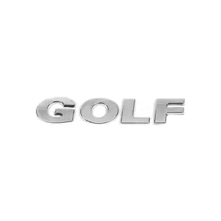 Надпись Golf (как оригинал)