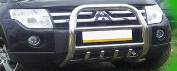 Кенгурятник QT011 (нержавейка) фото 4