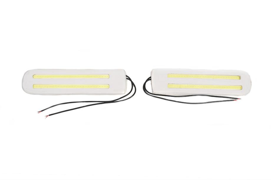 Mercedes Vito W638 1996-2003 гг. Противотуманные фары DRL в верхний бампер (под покраску, 2 шт) Image