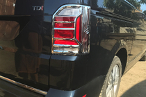 Накладки на Задние Фонари Хром (2 шт., ABS) фото 1 Накладки на Задние Фонари Хром (2 шт., ABS) фото 1