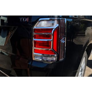 Накладки на Задние Фонари Хром (2 шт., ABS) Volkswagen T6 2015-2024 гг. фото 2