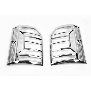 Накладки на Задние Фонари Хром (2 шт., ABS) Volkswagen T6 2015-2024 гг. фото 3