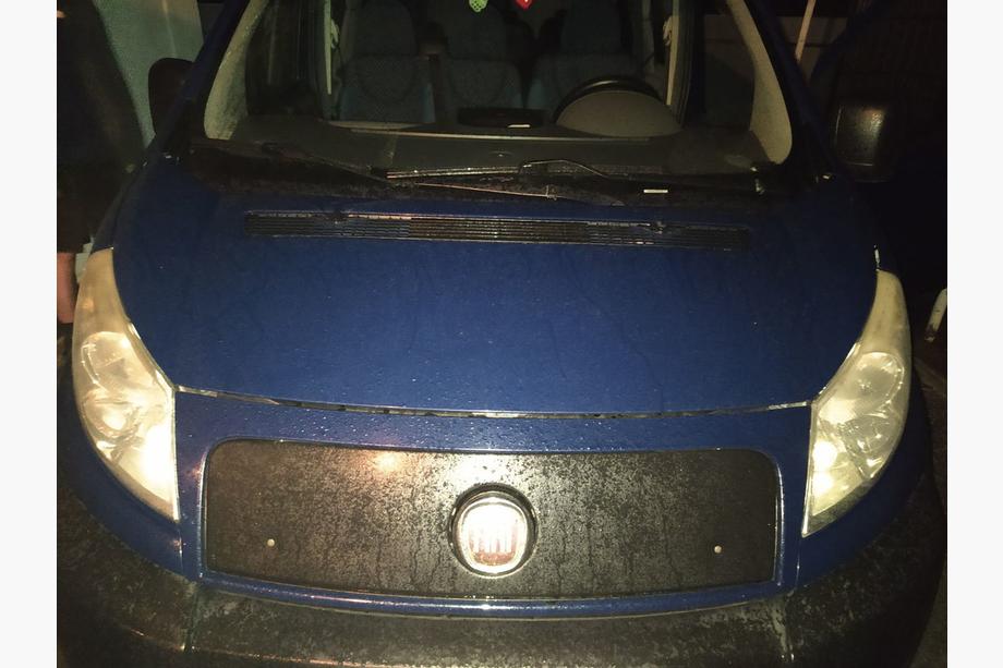 Fiat Scudo Зимняя решетка радиатора матовая Image