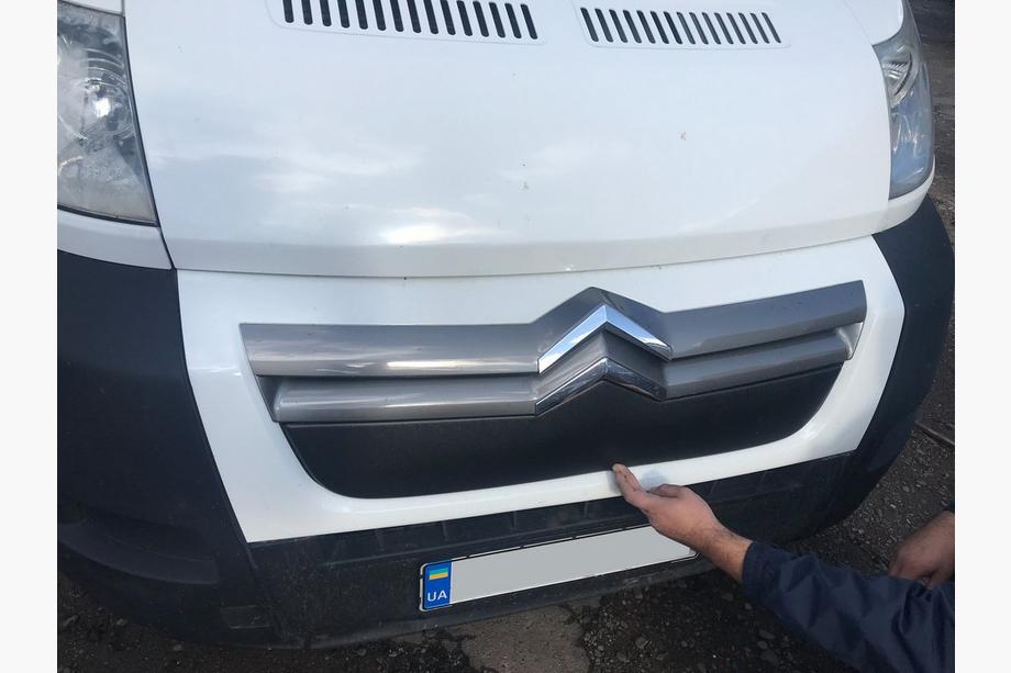 Citroen Jumper 2007-2025 гг. Зимняя решетка (2006-2014) Матовый Фото 6