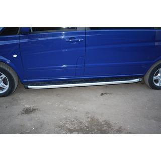 Боковые пороги Fullmond (2 шт., алюминий) фото 2