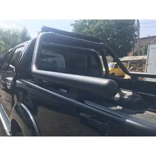 Дуга на кузов (черная) Toyota Hilux 2006-2015 гг. фото 4
