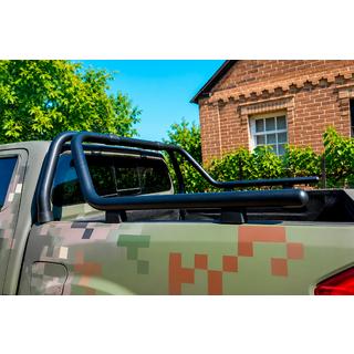 Дуга на кузов (черная) Toyota Hilux 2015- гг. фото 3